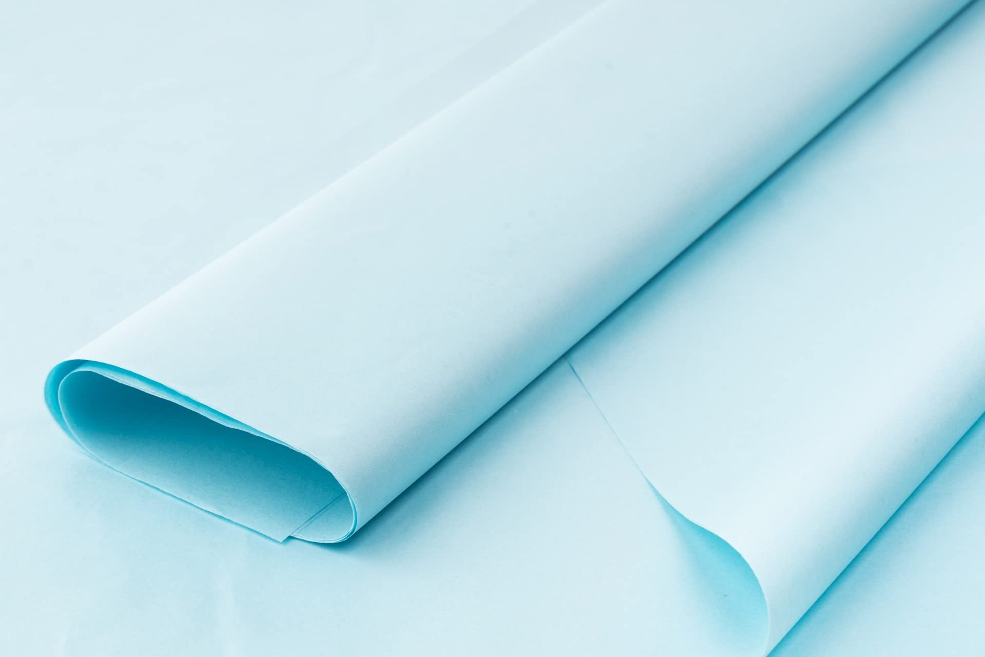 Coloured Tissue Paper/Gift Wrap/Wrapping Paper Sheets (20" x 30") Available in 10s / 25s & 50s (Baby Blue, Pack of 25)