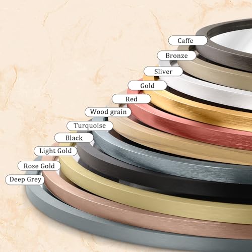 Image of Gold Bathroom Mirrors for Wall Round Horn Circle Brushed Small Mirror Wall Mounted Mirrors Anti Rust Aluminum Ative Mirror for Entryway Hallway Entrance Housewarming