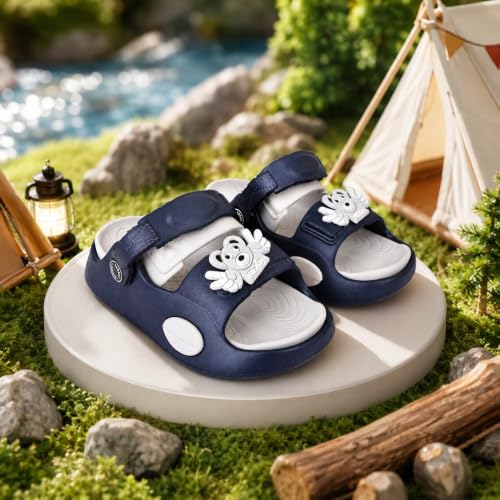 Image of Tiny Tiger Flip Flop Sandal for Baby Boy and Baby Girl, Indoor and Outdoor Clogs for Kids with Strap