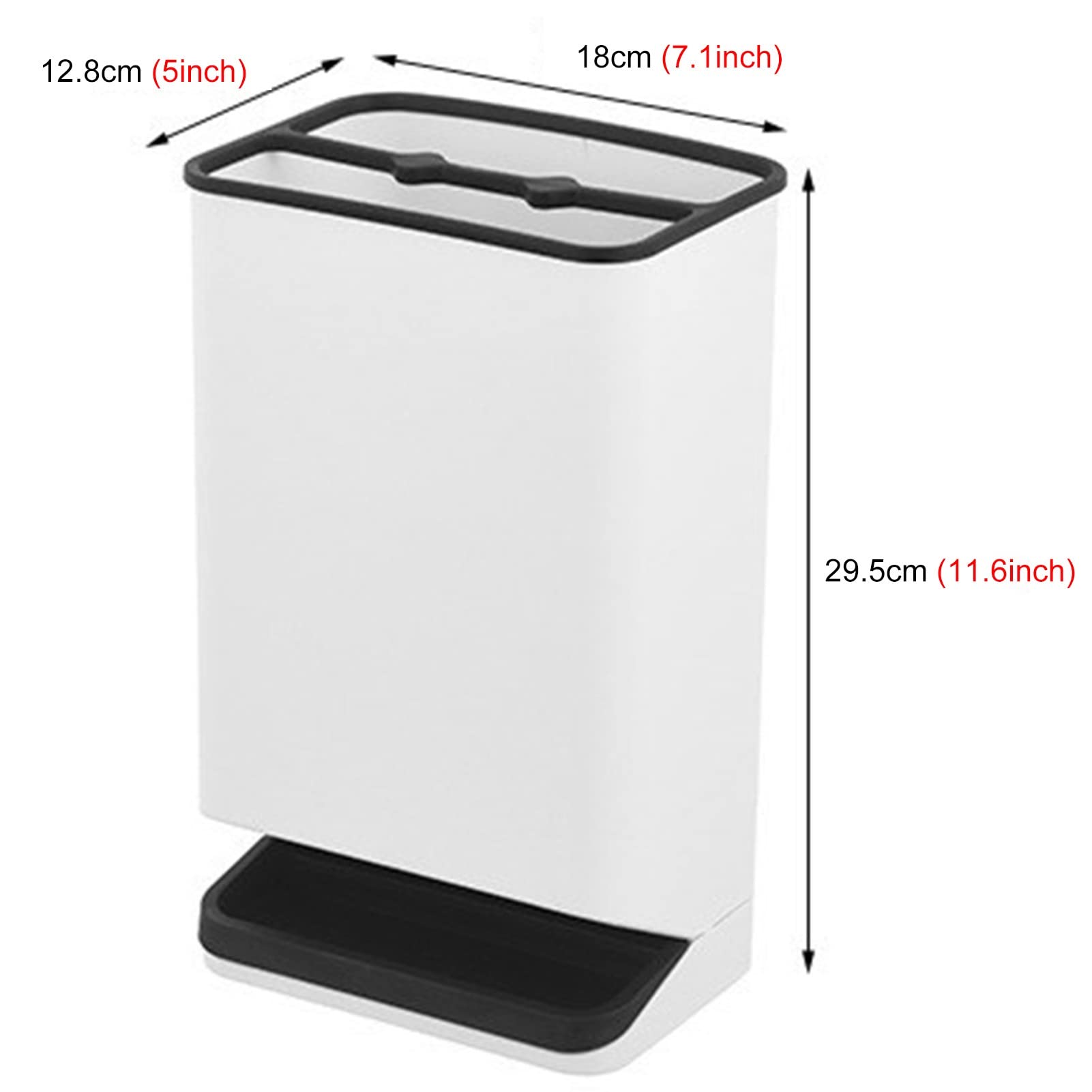 Portaombrelli Mini portaombrelli in plastica a 6 Slot con Vassoio raccogligocce Rimovibile, portaombrelli Rettangolare Antiscivolo, Secchiello per ombrelli Impermeabile