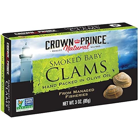 Crown Prince Smoked Baby Clams Cover