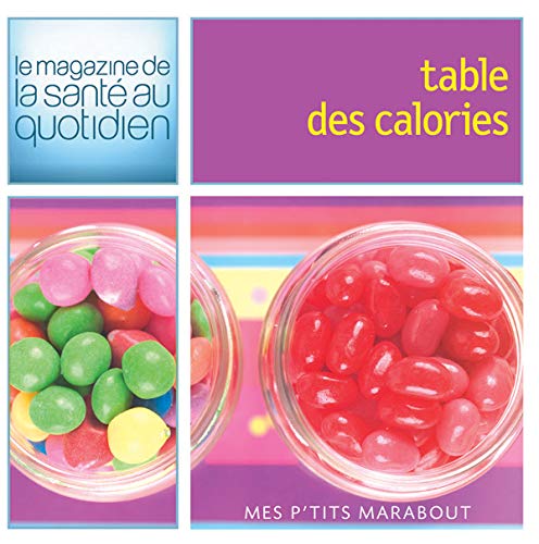Table des calories