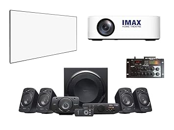 IMAX HOME THEATRE Rock 5.1 Home Cinema Package | Dolby Atmos | Audio & Video Combo Package