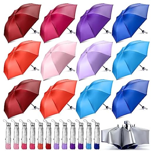 Best cheep umbrella Silkfly 36 Colorful Folding Mini Umbrellas