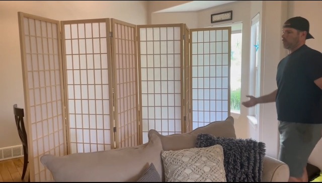 Amazon.com: JOSTYLE 6ft Room Divider Wall Shoji Screen, 4 Panel