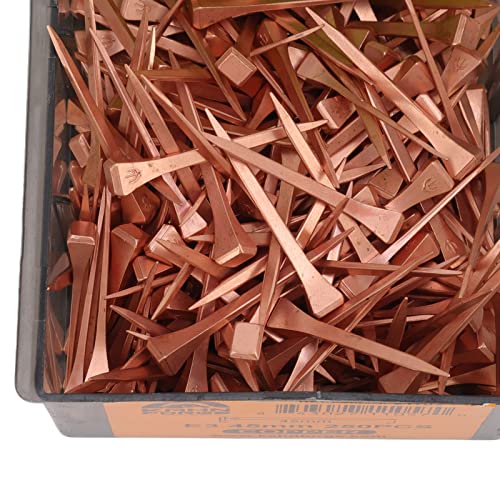 250 Pregos de Ferradura Dos Pces Pregos de Ferradura de Cobre, Pregos do Casco que Chapeiam Pregos d