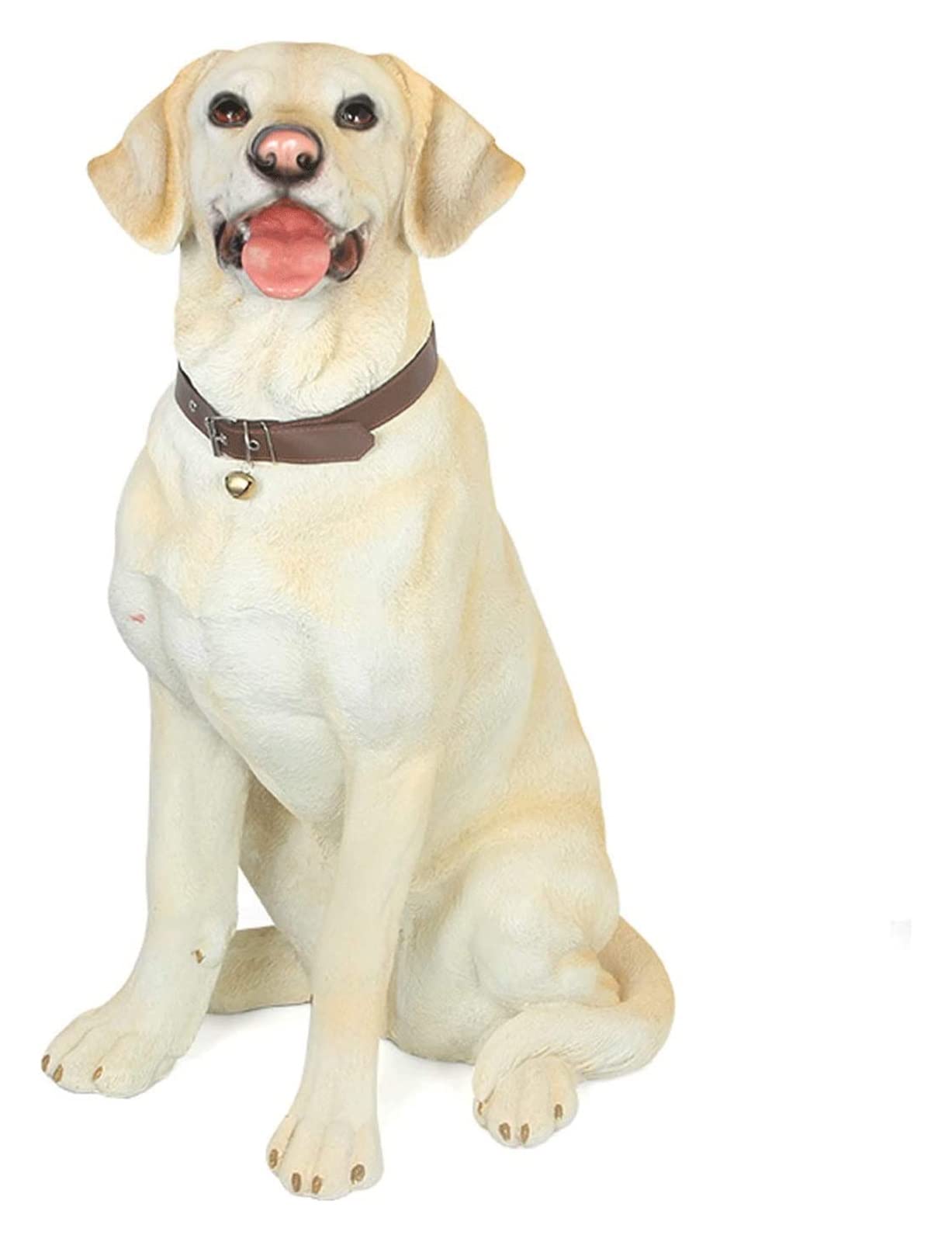 Scultura da Tavolo, Statua di Cane Super simulata, Collezione per Stanza e Giardino, Scultura di Animali in Resina, Decorazione da Giardino per Esterni, Statua d(