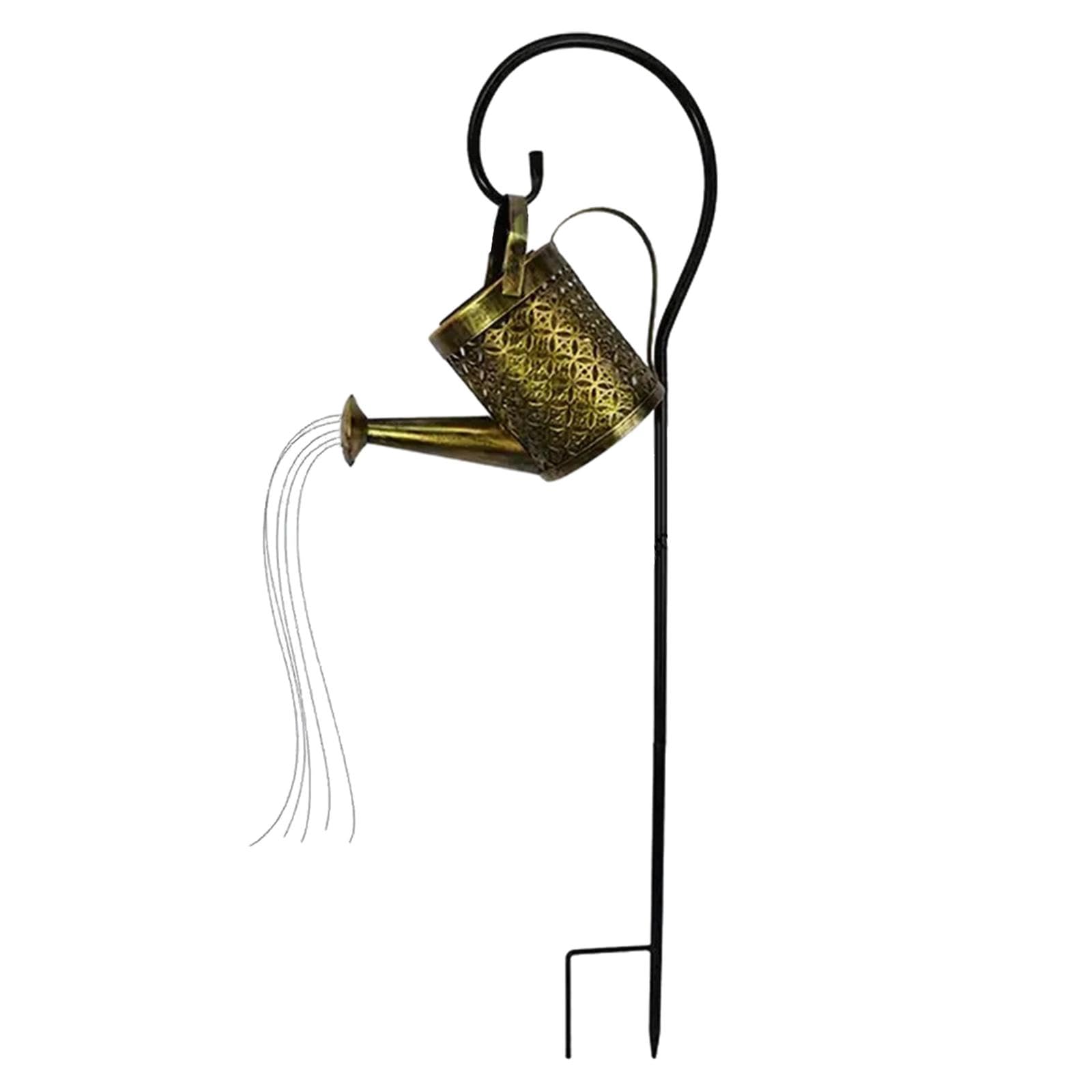 Arrosoir solaire LED de jardin extérieur décoratif pour porche et terrasse