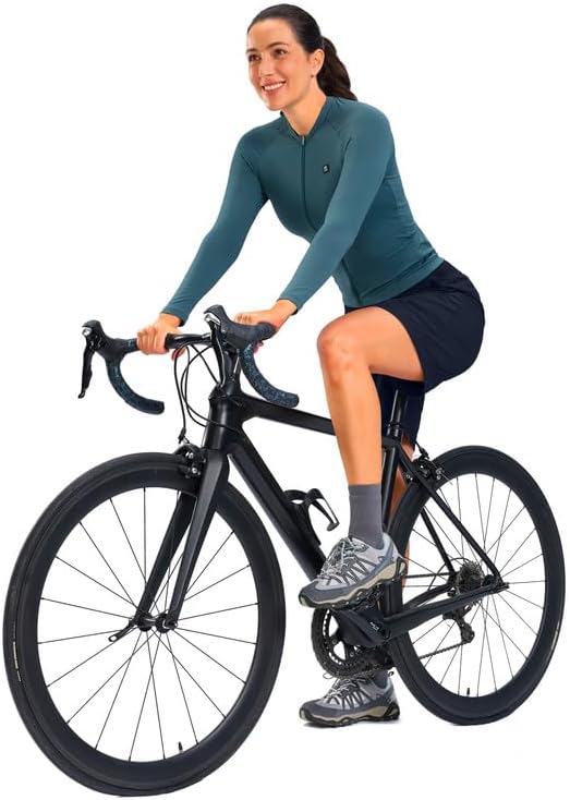 Bikewa Women's Mountain Bike Shorts 4D Padded Cycling Riding Biking Bicycle Biker Cycle Shorts for Women