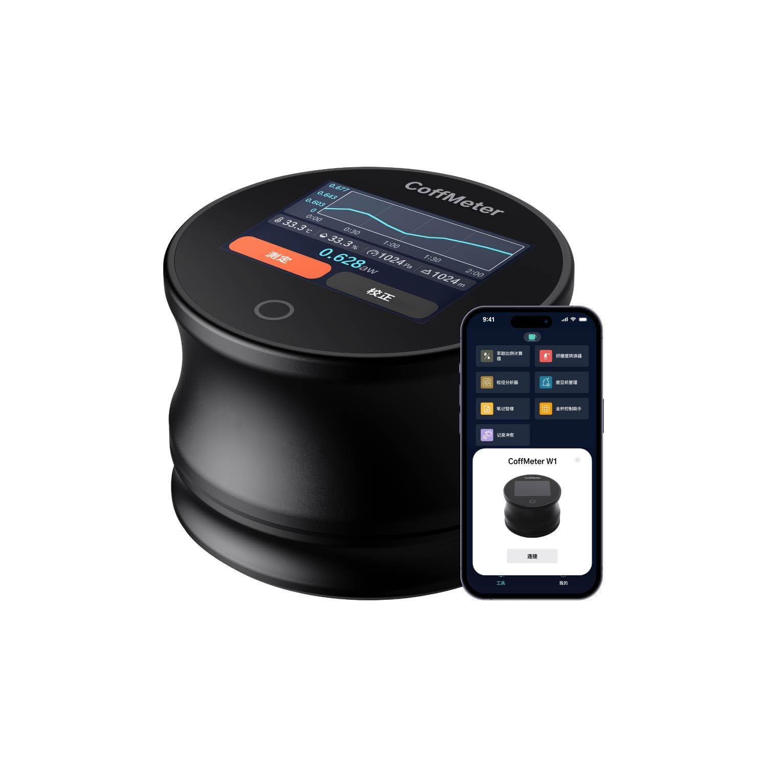 Amazon | CoffMeter W1 コーヒー豆用高精度水分活性測定器 精度0.02aw 