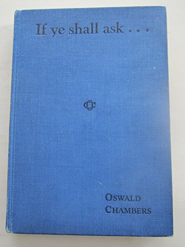 If ye shall ask B0007K4FCW Book Cover