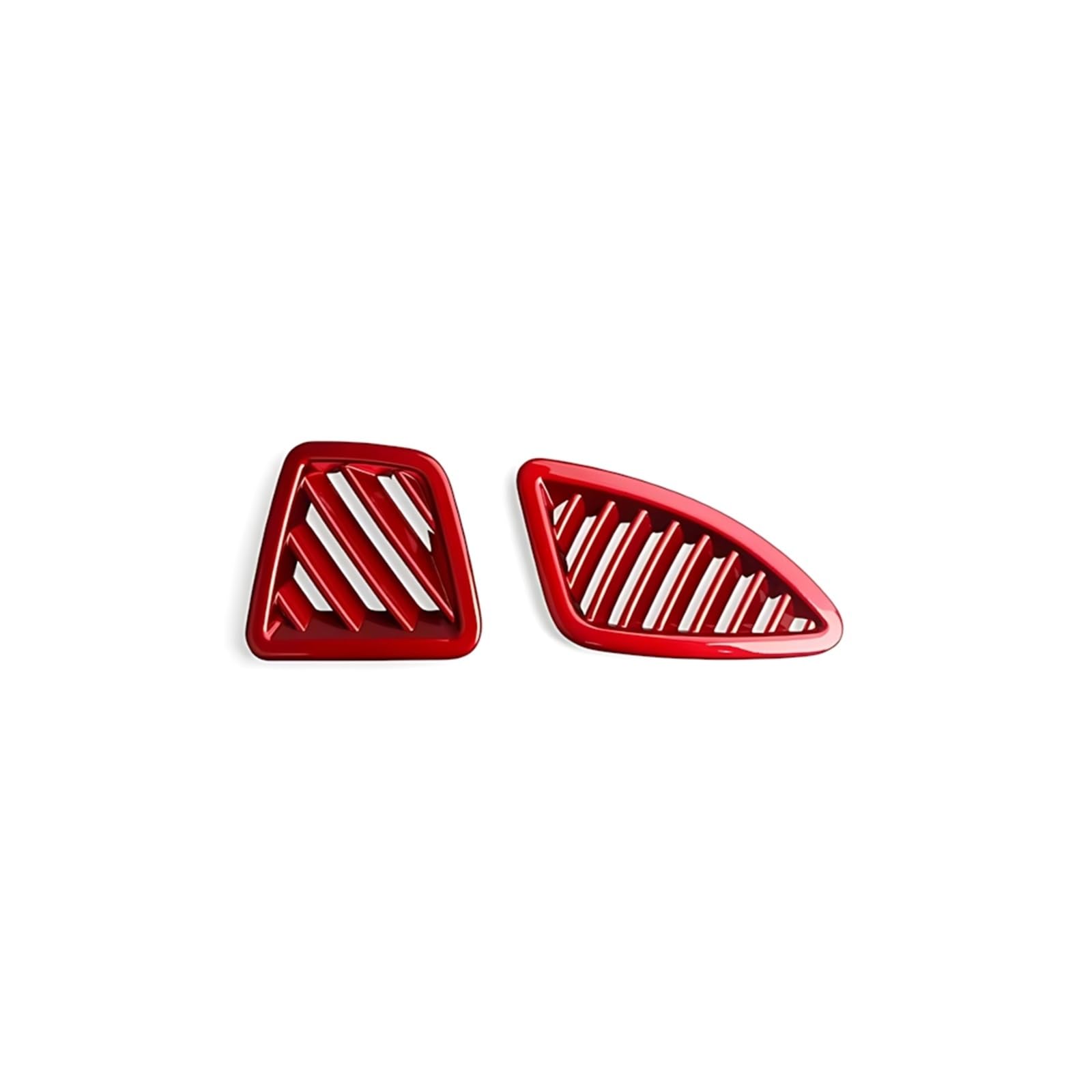 Sanehou Red Dashboard Air Vent Frame Compatible With Kia For Sportage Nq5 2023-2025 Lhd Rhd Car Dashboard Upper Air Vent Trim Frame Air Outlet Decorative Cover Sticker