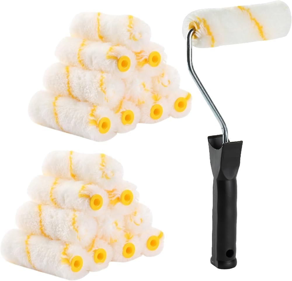 See full amazon price history chart for Onneybrothers 6 Inch paint roller cover set, for Wall Painting Treatment (Pack of 20, With Handle) Onneybrothers 6 Inch paint roller cover set, for Wall Painting Treatment (Pack of 20, With Handle) (B0DGKZXBMQ) Amazon Price History, Amazon Price Tracker