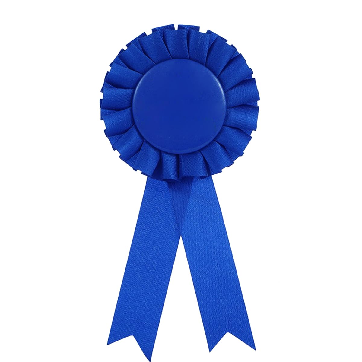 Paquete de 12 medallas de rosetas, medallas de ganadores Azules, artículos para Fiestas, para Eventos Deportivos, aulas, espectáculos de talentos, medallas