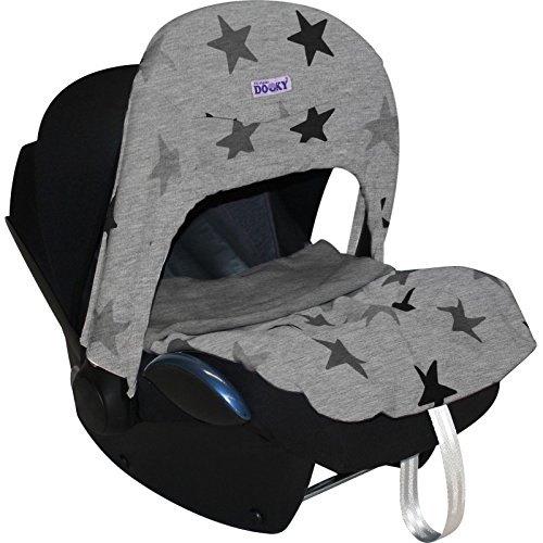 Dooky Zéro+ Pare-Soleil Etoile Gris