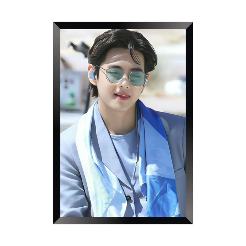 Framed Poster of BTS V (Kim Taehyung), BTS V Wall Frame, Poster