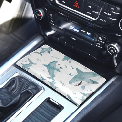 Organizador para auto de cuero miniatura 5