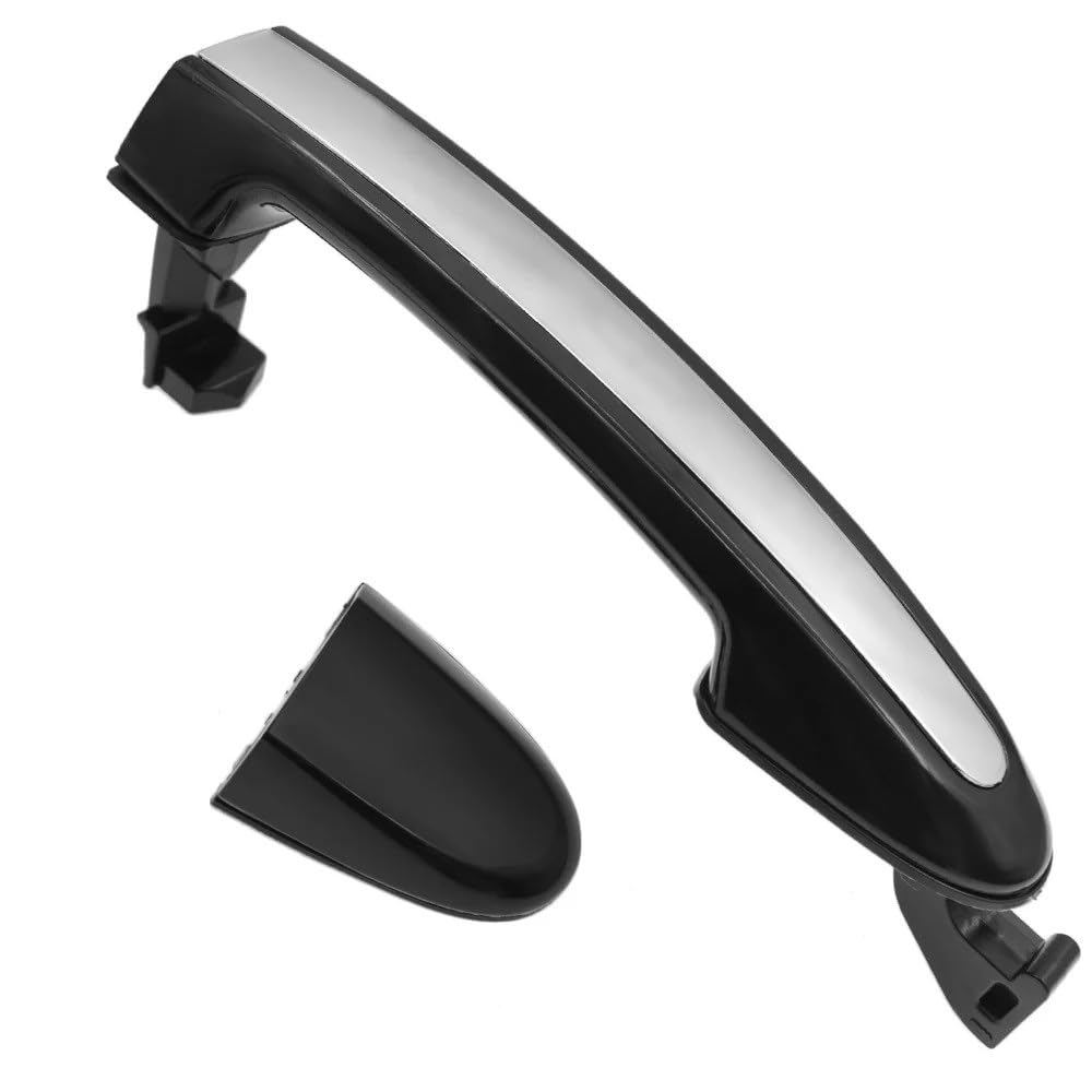 Reokip Rear Left For Hyundai For Santa 2.4L 3.5L 2007-2012 Front Rear Exterior Outside Door Handle 82651-2B000 82661-2B000 83651-2B000 83661-2B000(Rear Left)