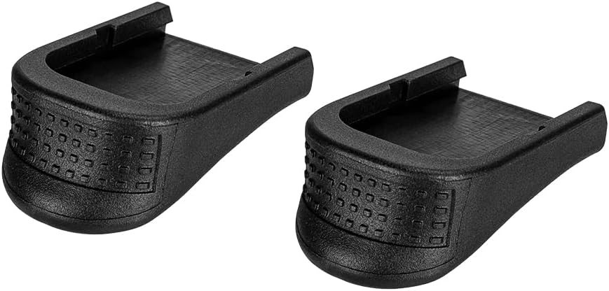 Grip 2 Pieces Extensions Fits Glock 43X & 48 9mm Black