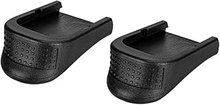Aecktech Grip 2 Pieces Extensions Fits Glock 43X & 48 9mm Black