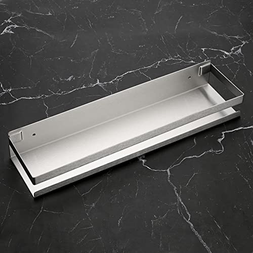 Ownmy 2Pcs 16 Inch Shower Shelf Bathroom Inside Shower Caddy Stainless Steel Shower Racks Shower Baskets, Metal Kitchen Organizer Racks Floating Shelves Wall Mount Rectangular Corner Shower Shelves #TOP1