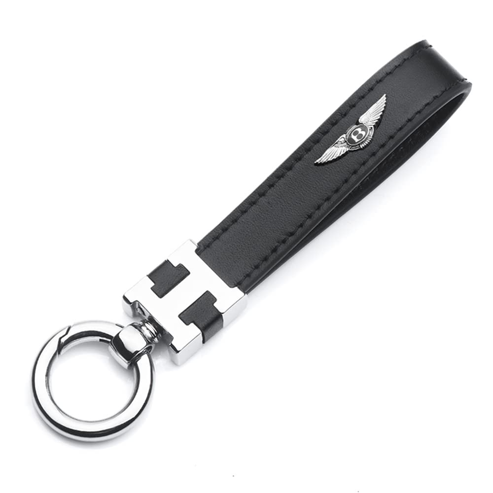 Car Keychain For Bentley Continental GT Flying Spur Bentayga Mulsanne with Logo Keyring for Car Key Fob for Men Woman Gifts