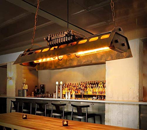 ZfgG Industrial Steampunk Metal Chandelier,Loft 4 Lights Edison Metal Ceiling Chandelier Indoor Lighting steampunk buy now online
