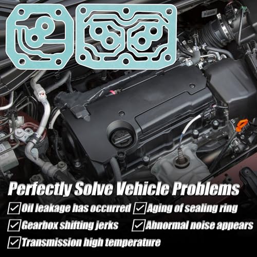 Image of Automatic Transmission Linear Solenoid Gasket and O-Rings Seal Kit Replacement for Honda CR-V 2002-2011 /for Element 2003-2008 /for Accord 2003-2007 Replace 28262-PRP-000 28250-PRP-013