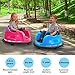 JoyBerri 6V Bumper Car for Toddlers/Electric Ride On Toys for Ages 1.5-4 Years, 3 Speeds, LED Lights, 360 Degree Spin, Bluetooth with Remote Control Safety Certified Bumping Toy Gift for Kids