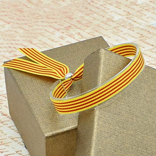 Pulsera Ajustable de Tela Cataluña y Aragón 51U36 SH0ML. AC SR38. SL1000