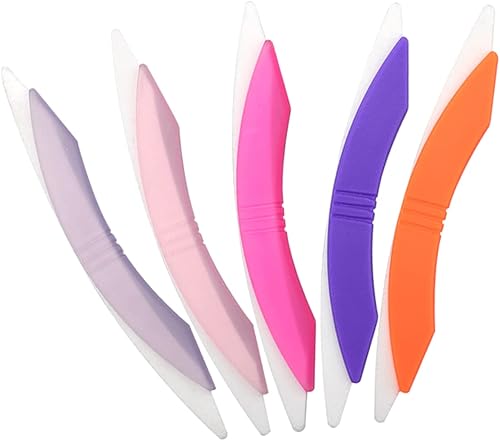 EXCEART 5 Uds. Herramientas de manicura, esponjas naturales, pulidores de uñas, herramientas de arte de uñas, esponja natural, esponja de uñas, kit