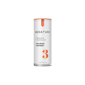 Medature Hydro Bright Serum Even Tone Facial Serum with Hexylresorcinol, Niacinamide & Squalane | Lightweight, Hydrating Formula for Dull, Uneven Skin