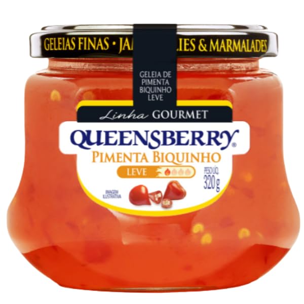 Kit 03 Geleias de Pimenta Vermelha Forte Queensberry 320g : Amazon