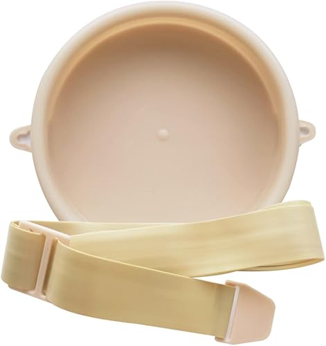 Stoma Ostomy - Cubierta de baño impermeable de silicona con cinturón ajustable