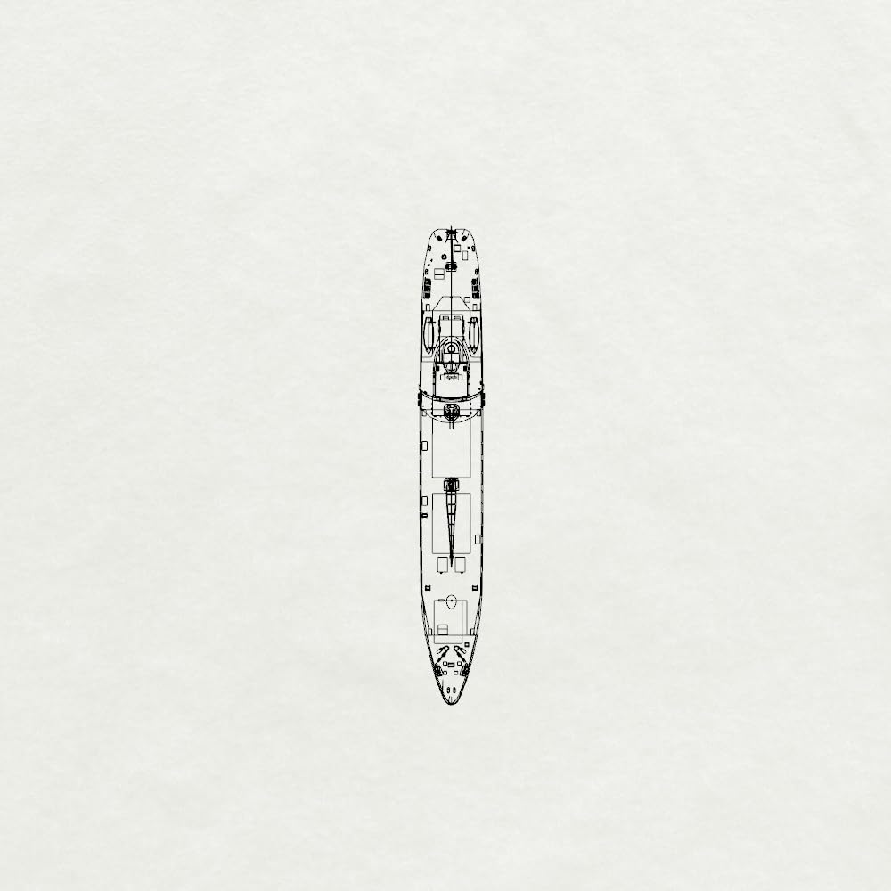 MRY-SFW 197S 1/200 Radziecki SN Alligator-Class Project 1171 Czołg statku lądowego pełny kadłub