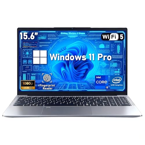 NIAKUN Gaming Laptop, Window 11 Pro Laptop Computer 2026,15.6 Inch Lap Top, 10th Gen i3 Processor (Beat N150, N100), 16GB RAM, 512GB SSD, FHD Display, WIFI5, BT5.0, Backlit Keyboard
