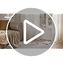 MIULEE Sage Green Linen Curtains 84 Inch Length for Bedroom Living Room, Soft Thick Linen Textured Window Drapes Semi Sheer Light Filtering Back Tab Rod Pocket Burlap Look, 2 Panels, 37x84 Inches