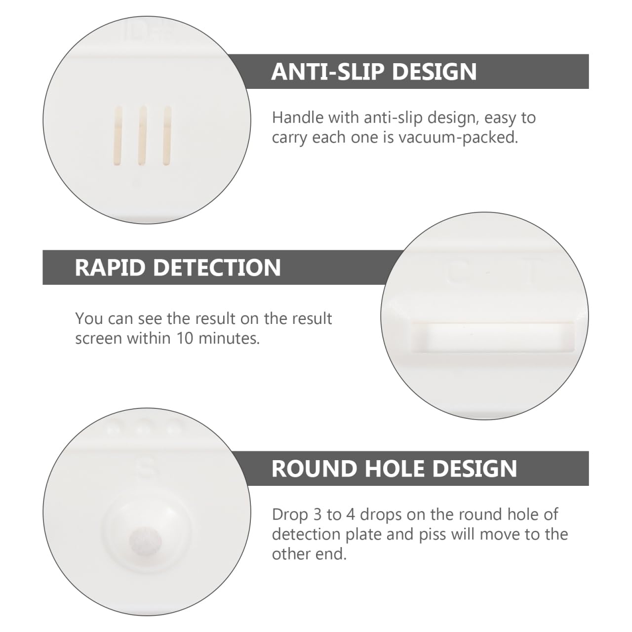 Balacoo 3pcs Cow Pregnancy Test Paper High Precision Cattle Early Detection Strips Quick Results Vacuum-Packed for Safety Reliable Livestock Pregnancy Testing Tool