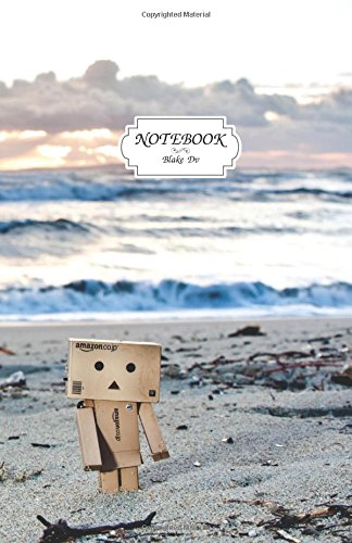 Notebook :Danbo on the beach: Journal Dot-Grid,Graph,Lined,Blank No Lined, Small Pocket Notebook Journal Diary, 120 pages, 5.5