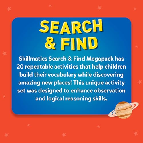 Image of Skillmatics Search and Find Megapack - Reusable Preschool Learning Activity