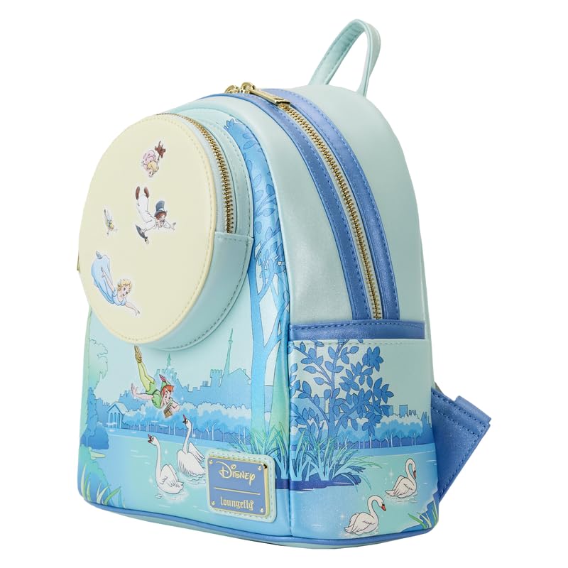 Image of Loungefly Disney Peter Pan You Can Fly Glow Mini Backpack