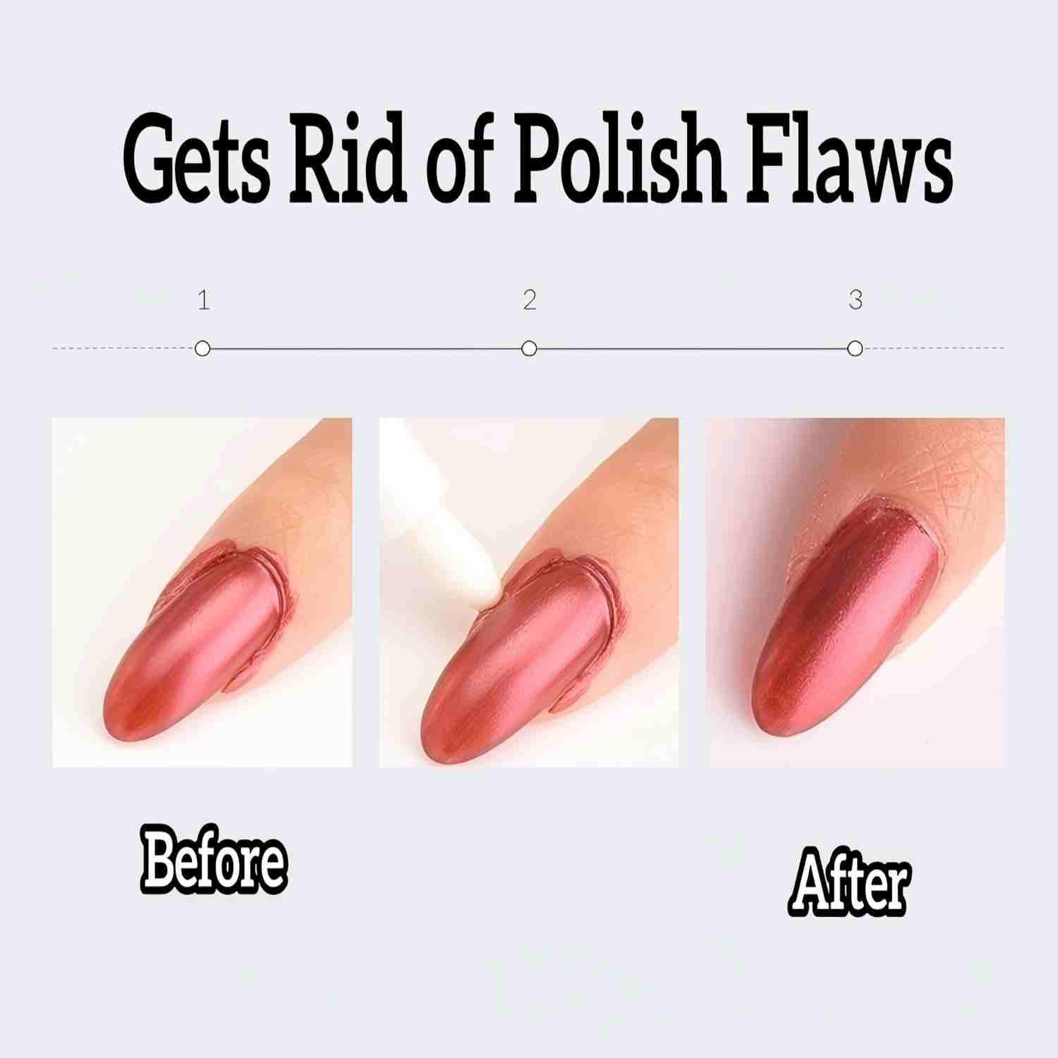 Penna per rimuovere lo smalto, correttore per smalto gel con punta in cotone, confezione da 3 pezzi per la pulizia dei bordi delle cuticole, per nail art fai da te