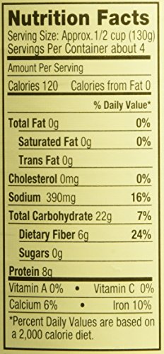 Cento Beans, Black, 19 Ounce (Pack Of 12) #TOP6