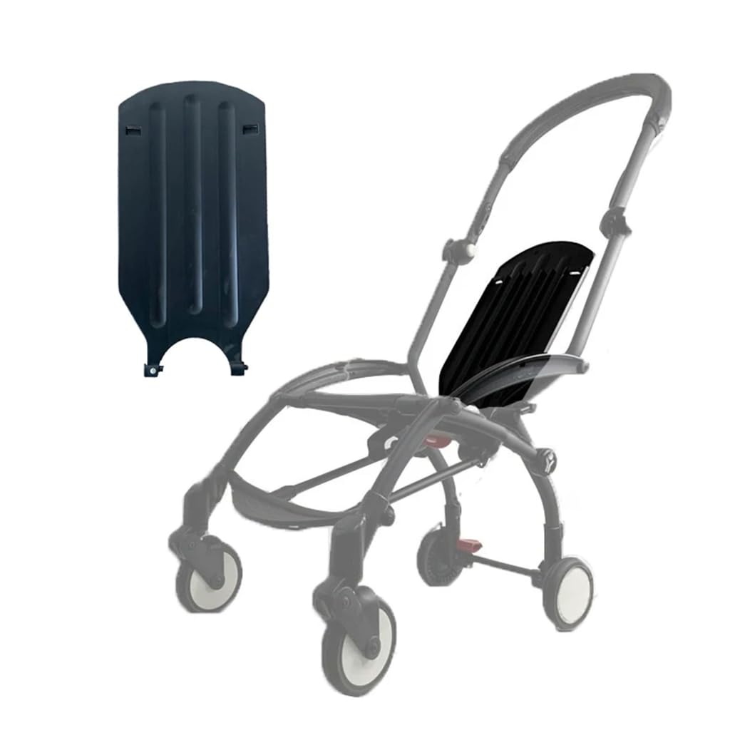 Planche de dossier de poussette, planche arrière noire, tige de roulement de roue avant et arrière, pièces de rechange pour landau, accessoires pour poussettes bébé