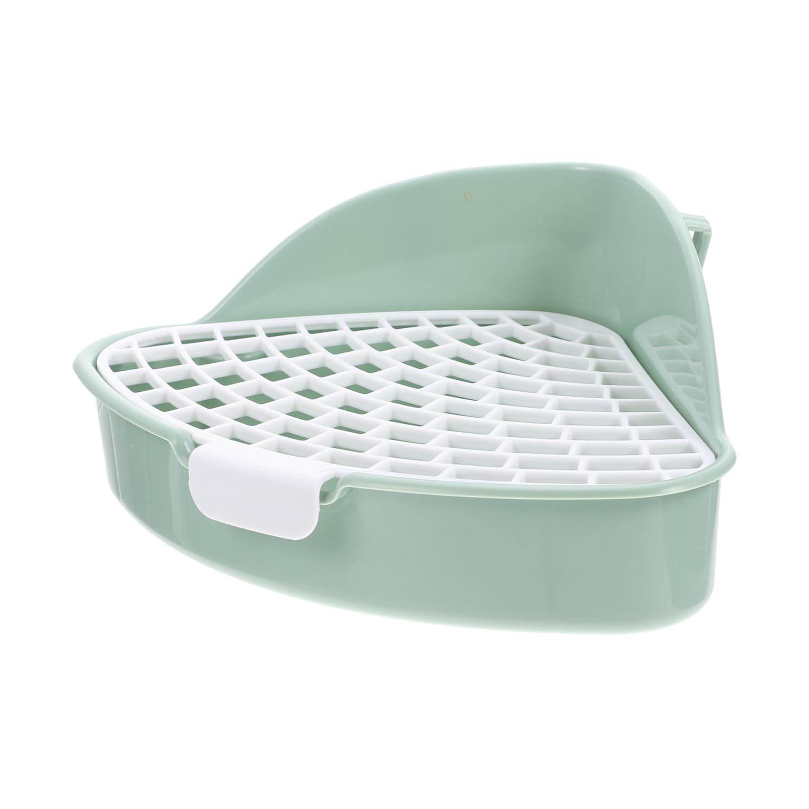 INOOMP 3pezzi Lettiera per Domestici per Conigli Cavia e Criceti Design Antischiuma e Facile Colore Menta per Abituare Bisogni Domestici