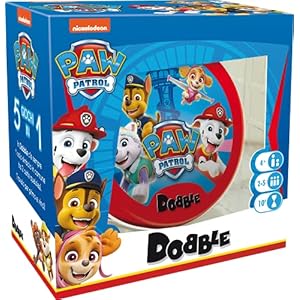 Asmodee – Dobble: Paw Patrol, kaartspel voor het hele gezin, vanaf 4 jaar, editie in Italiaanse taal, 8253