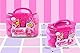 Haar-Set, Rosa, Simulation, Frisur, Kosmetik, Schönheit, Koffer, Spielzeug-Set – 17-teiliges Rollenspiel für kleine Mädchen