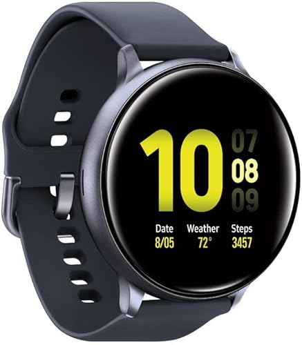 Miniatura 2 de Samsung Galaxy Watch Active2 correa de silicona bisel de aluminio Bluetooth Internacional Aqua Black R820-1732in renovado