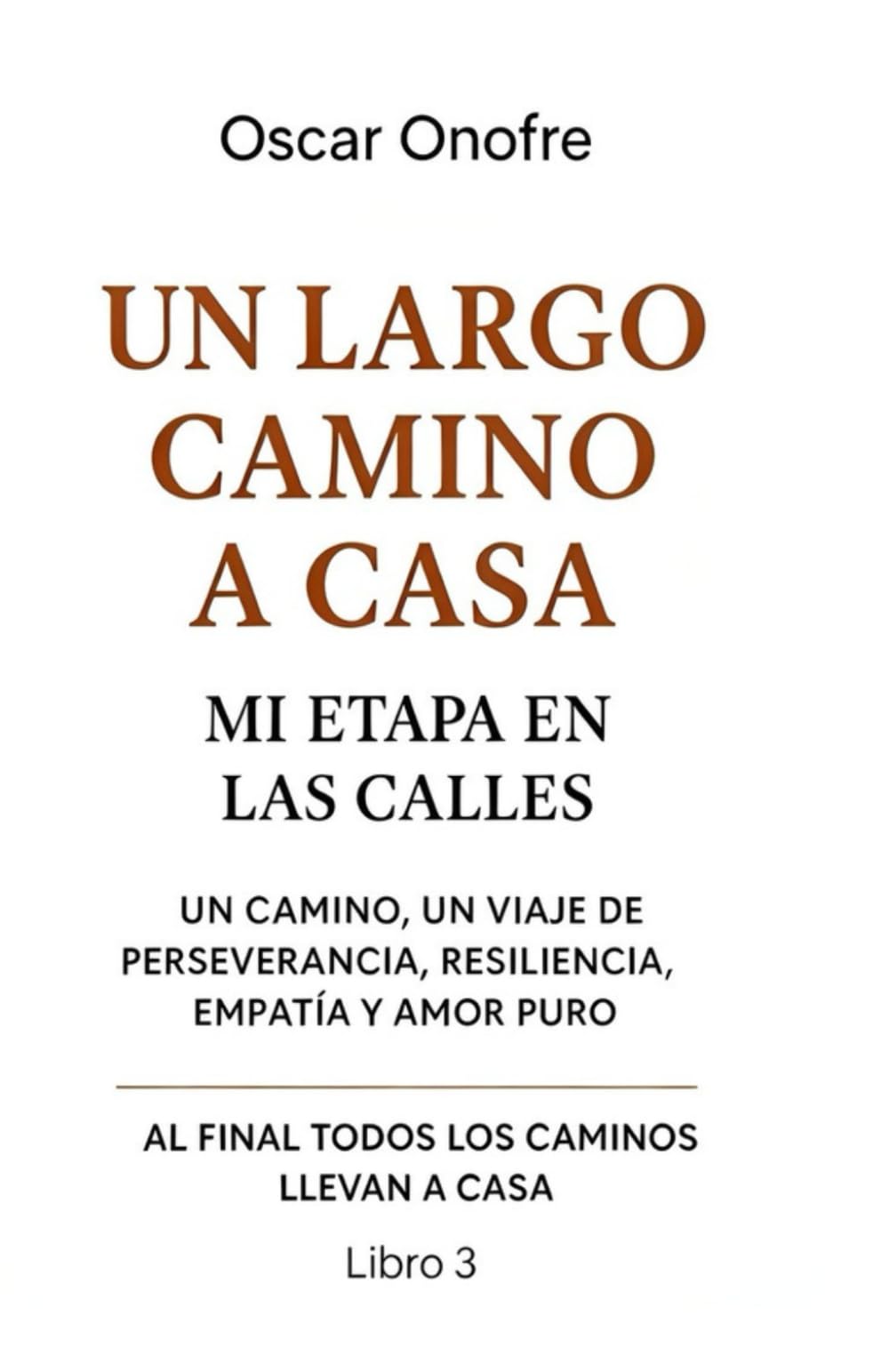 Un largo camino a casa mi etapa en las calles: Al final todos los caminos llevan a casa