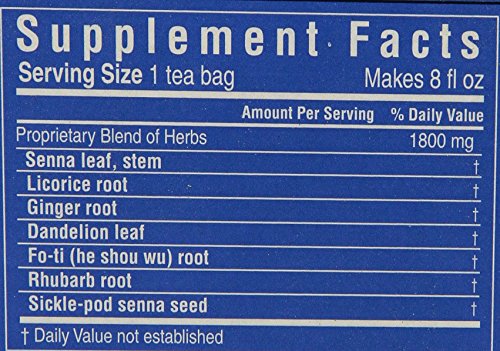 Triple Leaf Tea Tea Herbal Laxative 20 Bag #TOP3